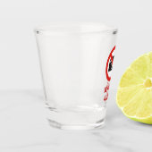 Keine Fotos erlaubt Schnapsglas (Links)