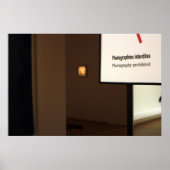 Keine Fotos Poster (Vorne)