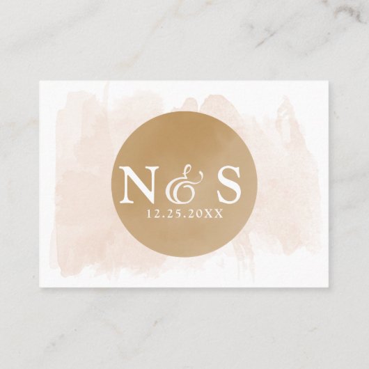 Keine Fotos über Social Media unplugged Wedding Platzkarte (Rückseite)