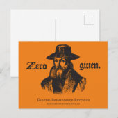 Keine Foxe Postkarte (Vorne/Hinten)