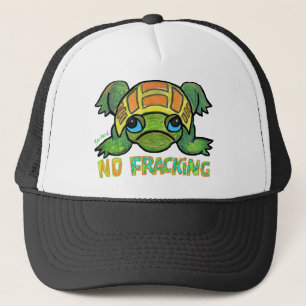 KEINE FRACKING SCHILDKRÖTE Baseballmütze Truckerkappe