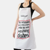 Keine Frau hat je einen Mann erschossen ... Person Schürze (InSitu)