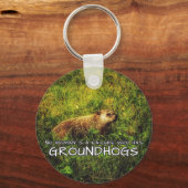 Keine Frau ist ein Versager, der den Groundhogs-Sc Schlüsselanhänger (Vorderseite)