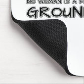 Keine Frau ist ein Versager, der Groundhogs hat Mousepad (Ecke)
