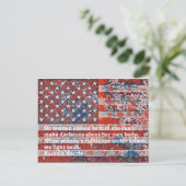 Keine Frau Postkarte (Stehend Vorderseite)