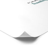 Keine freien Stellen Poster (Ecke)