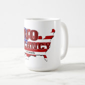 Keine Freizeit - Sichern Sie die Grenze Kaffeetasse (VorderseiteRechts)