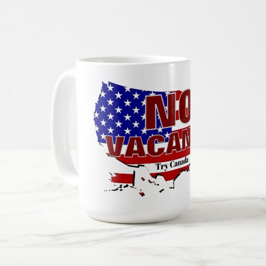 Keine Freizeit - Sichern Sie die Grenze Kaffeetasse (Vorderseite Links)