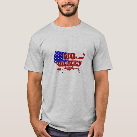 Keine Freizeit - Sichern Sie die Grenze T-Shirt (Vorderseite)