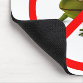 Keine Frösche mehr! Mousepad (Ecke)