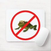 Keine Frösche mehr! Mousepad (Mit Mouse)