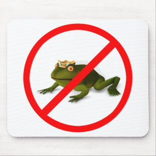 Keine Frösche mehr! Mousepad