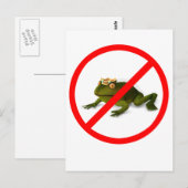 Keine Frösche mehr! Postkarte (Vorne/Hinten)