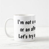 Keine Frühaufsteherin Kaffeetasse (Links)