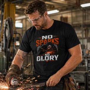 Keine Funken Keine Ehre Schweißer-Shirt Lustiges S T-Shirt