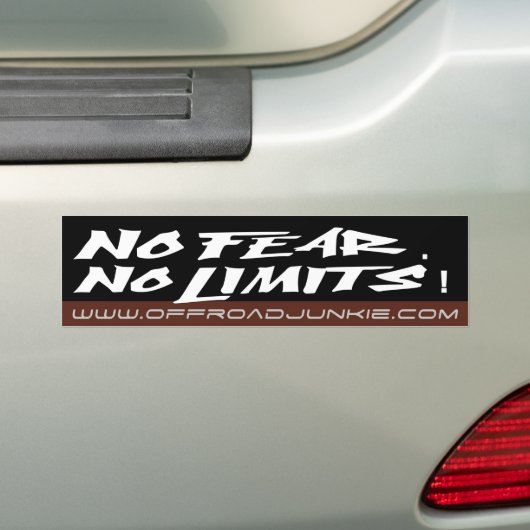 Keine Furcht kein Grenze- Autoaufkleber (Auf Auto)