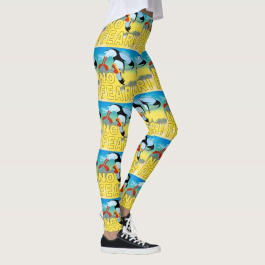 Keine Furchtpuffin-Leggings Leggings (Rechts)