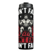 Keine Furz beim Heben Thermosbecher (Vorderseite)