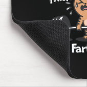Keine Furz Funny Gym Fitness Cat Workout Weightlif Mousepad (Ecke)