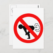 Keine Furz Postkarte (Vorne/Hinten)