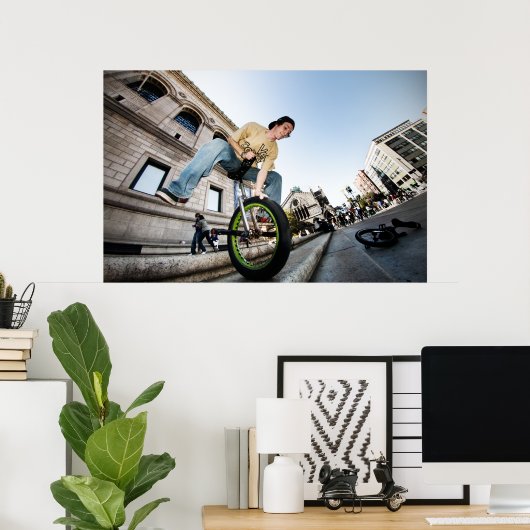 Keine Fußleiste Poster (Heimbüro)