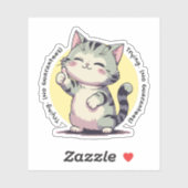 Keine Garantien – Ehrliches Leben Aufkleber (Blatt)