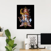 KEINE GÄSTE KEIN GLÜCK POSTER (Heimbüro)
