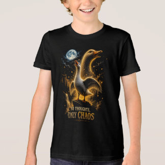 Keine Gedanken, nur chaotische lustige Gans Gesche Tri-Blend Shirt