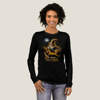 Keine Gedanken, nur chaotische lustige Gans Gesche Tri-Blend Shirt
