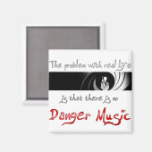 Keine Gefahr Musik Magnet (Vorderseite/Rückseite)