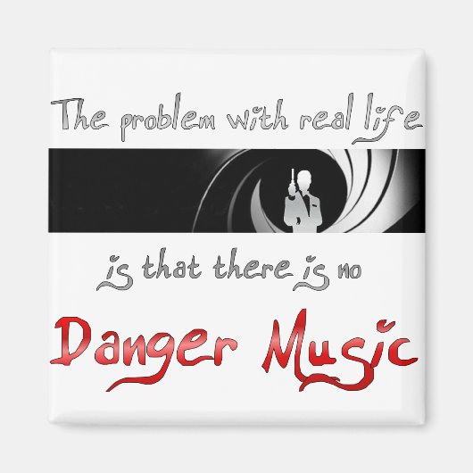 Keine Gefahr Musik Magnet (Vorne)
