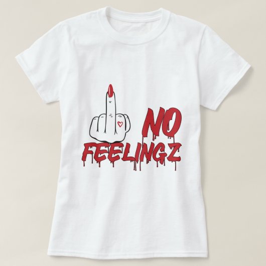 Keine Gefühle Hübsche Nägel Frauen T-Shirt (Design vorne)
