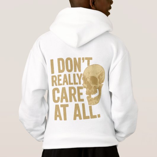 Keine Gefühle. Keine Filter. Grafisches Shirt (Rückseite)