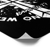 Keine gegen mich geschaffene Waffe wird dem Glaube Poster (Ecke)