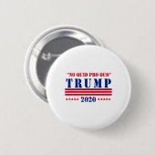 Keine Gegenleistung Trump Button (Vorne & Hinten)