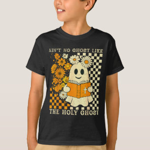Keine Geister wie Ghost Christian Floral Ghost Ha T-Shirt