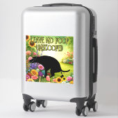 Keine Gekackt Vinyl-Aufkleber mit individueller Au Aufkleber (Koffer)