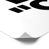 Keine Gemeine Überzeugung - keine Bedeutung Poster (Ecke)