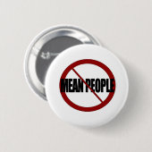 Keine gemeinen Leute Button (Vorne & Hinten)