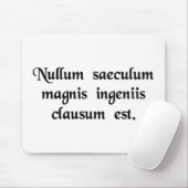 Keine Generation wird zu den großen Talenten Mousepad (Mit Mouse)