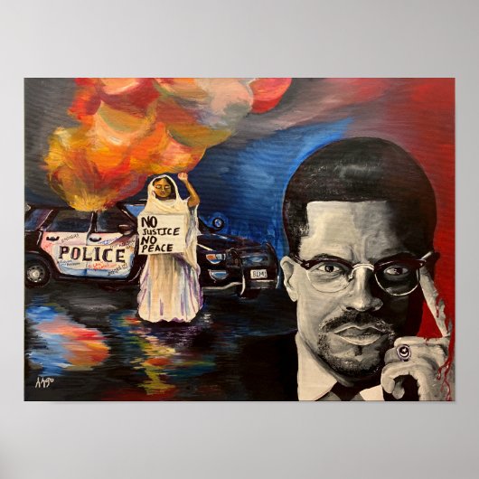 Keine Gerechtigkeit, kein Frieden Poster (Vorne)