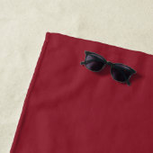 Keine Geschwindigkeitsbegrenzung Strandtuch (Beispiel)