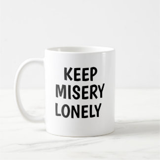 Keine Gesellschaft für das Elend Kaffeetasse