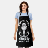 Keine Gesetze beim Trinken mit Claus Christ Schürze (Getragen)