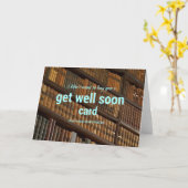 Keine Get Well Card Karte (Gelbe Blume)