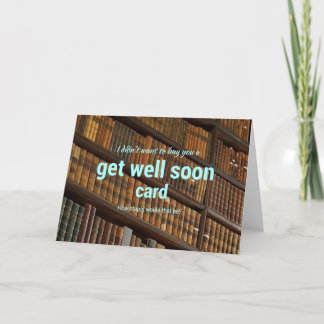 Keine Get Well Card Karte