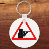 Keine Gewalt Schlüsselanhänger (Vorderseite)