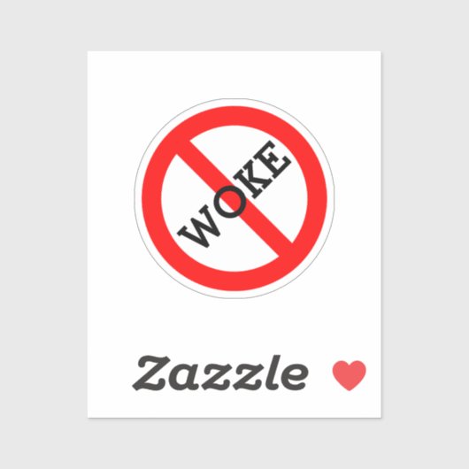 Keine Geweckt Aufkleber (Blatt)