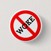 Keine Geweckt Button (Vorderseite)