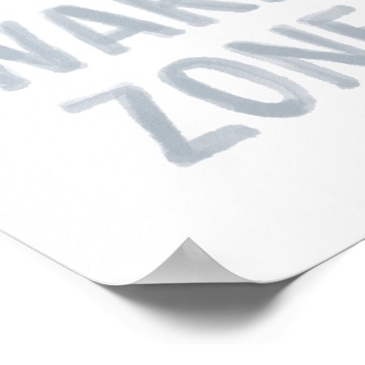 Keine Geweckt Zone Beach Kinderzimmer Dekoration (Ecke)